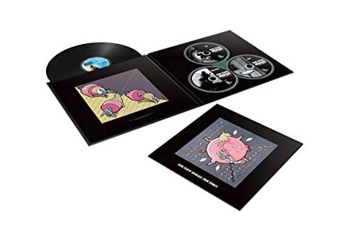 Pink Floyd Animals (Deluxe) [2018 Remix] LP, CD, audio Blu-ray, audio DVD and a 32-page book