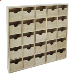 2 x 25 Drawer Cabinet = £16 delivered with code // 1 x 25 Drawer Cabinet £8 (free collection £10 spend) @ The Works
