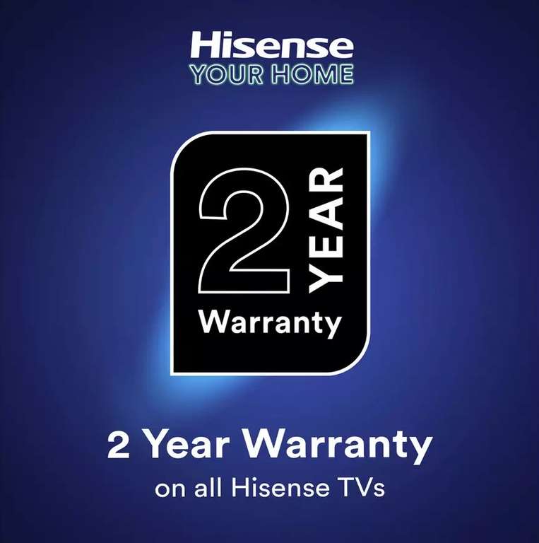 Hisense 55 Inch 55A6BGTUK Smart 4K UHD HDR LED Freeview TV - Free Click & Collect