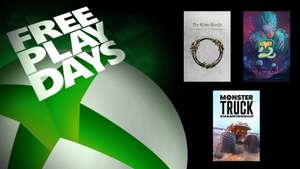 Free Play Days for Xbox Live Gold and Xbox Game Pass Ultimate members - GONNER2, Monster Truck Championship, and The Elder Scrolls Online