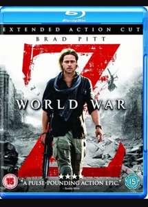 World War Z Extended cut Blu ray (used) free C&C
