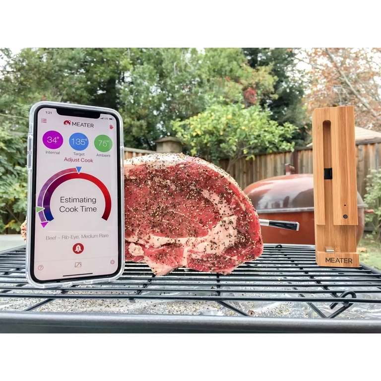 Meater Smart Wireless Meat Thermometer for The Oven Grill Kitchen BBQ  Smoker Rotisserie with Bluetooth and WiFi Connectivity - AliExpress