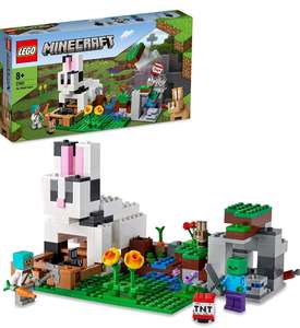 LEGO Minecraft 21181 The Rabbit Ranch House with Animals Set £18.99 - Free Click and collect @ Smyths