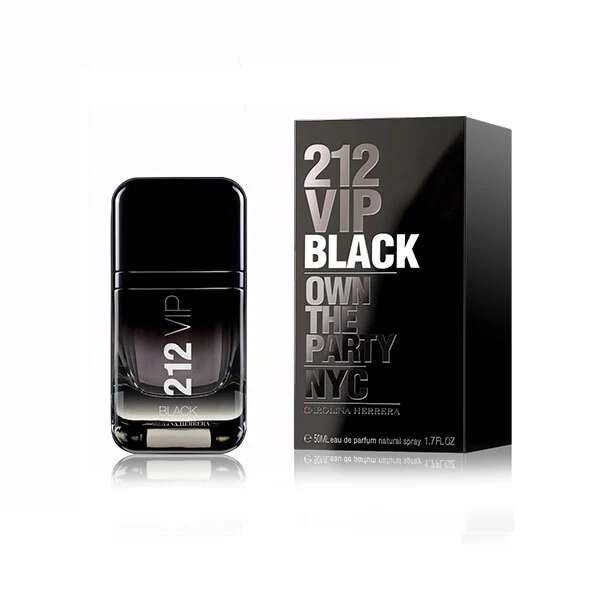 Carolina Herrera 212 VIP Men Black Eau De Parfum 50ml (Members Price) + Free Click & Collect