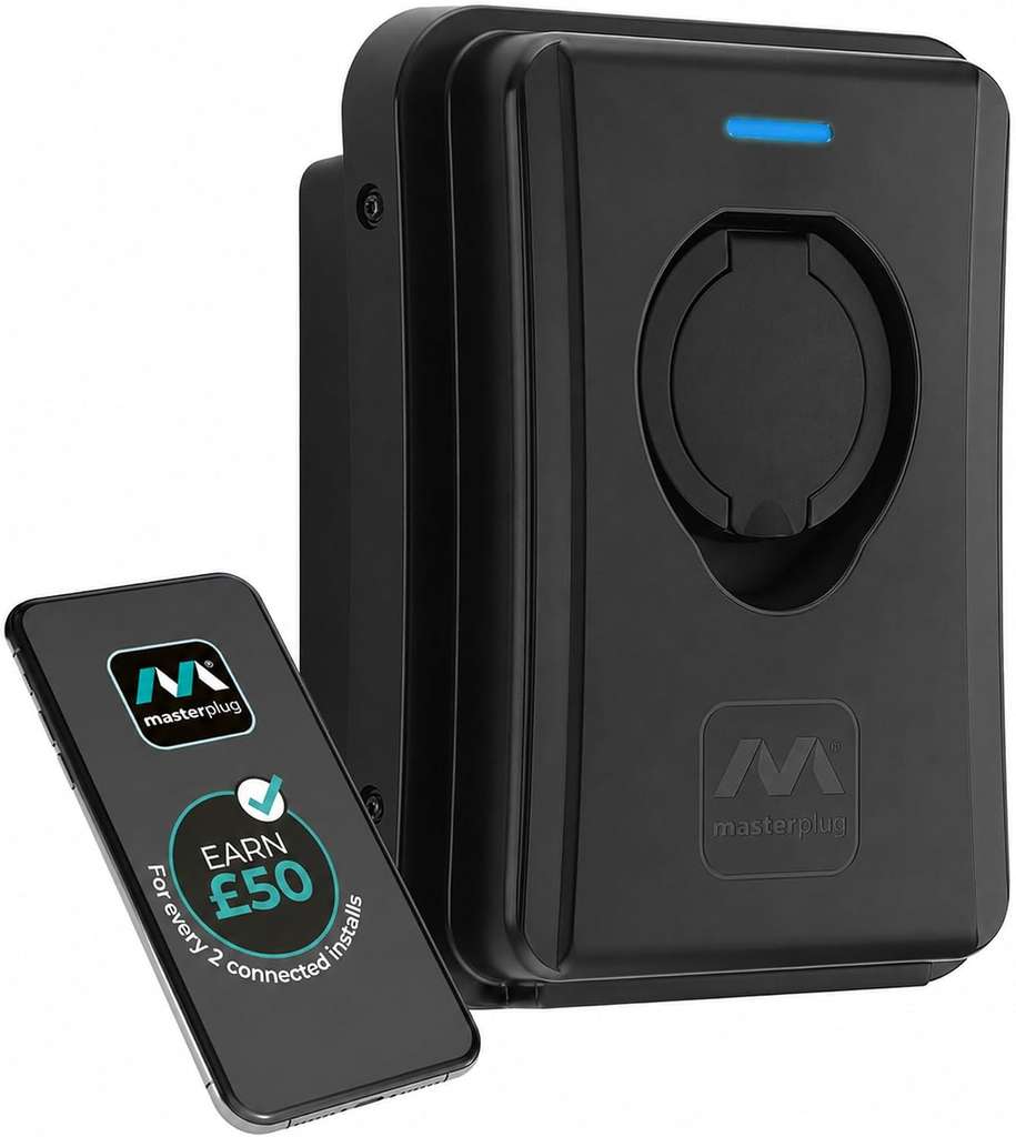 Community Service Cheats Masterplug Smart EV 7.4kW Type 2 Charger, Auto-Lock, Solar Charging ...