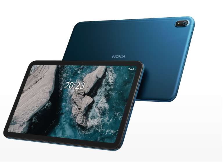 Nokia T20 Tablet, Android 11, 4GB RAM, 64GB, 10.4” 2K HD, Deep Ocean Blue - £139.99 Introductory Offer @ John Lewis & Partners