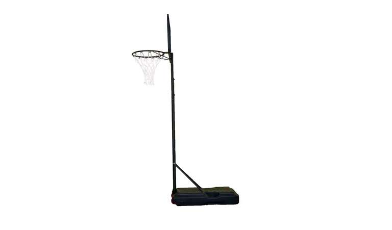 Opti Clear Portable Adjustable Basketball Hoop and Backboard + Free C&C