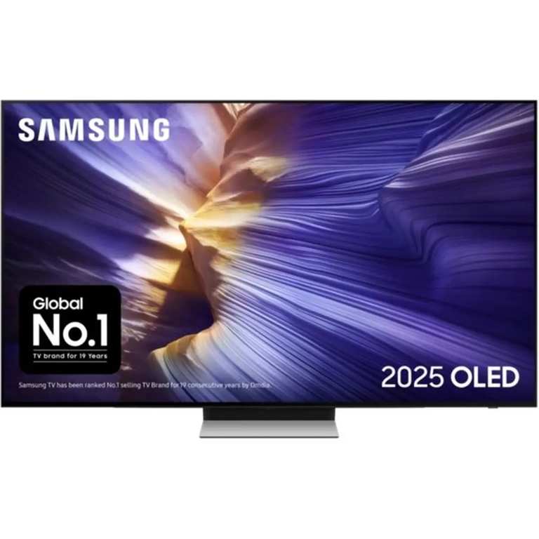 Samsung QE55S90F 55" OLED 4K Ultra HD Smart TV With £30 Discount At Checkout