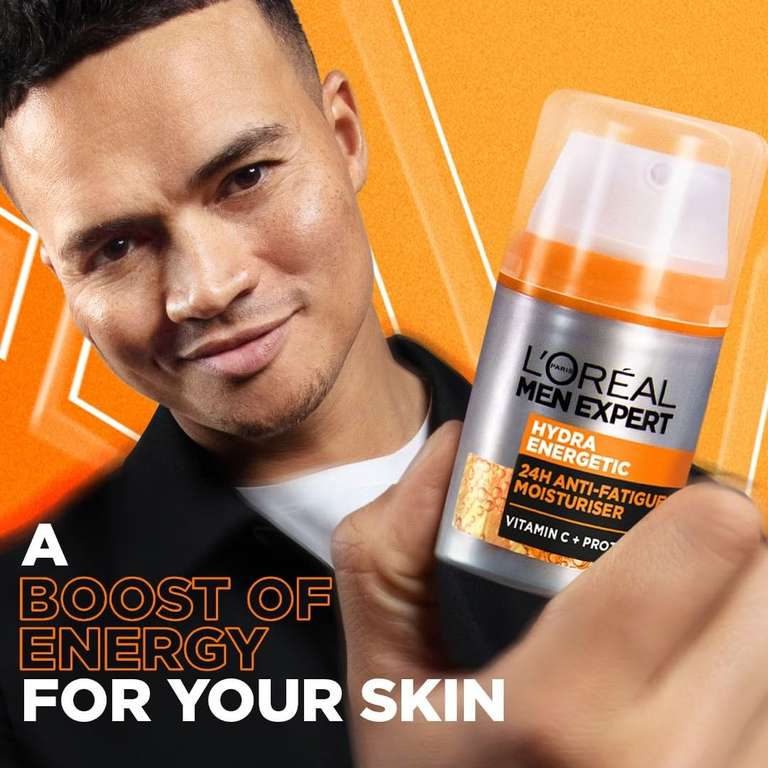 L'Oreal Men Expert Anti-Fatigue Moisturiser XXL With Vitamin C, Fights Dark Circles & Intensively Hydrates Skin, 100ml - £7.10/£6.35 S&S