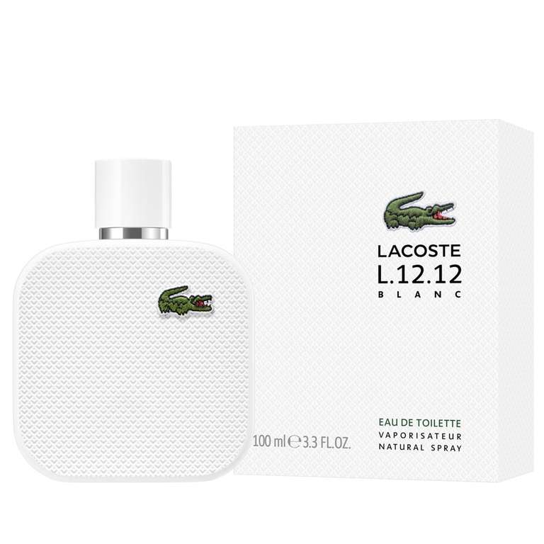 Lacoste L.12.12 Blanc for Him 100ml EDT - £24.61 With Code + Free Tracked Delivery @ All Beauty