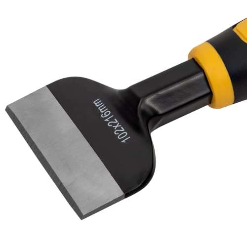 Roughneck ROU31992 Brick Bolster With Hand Guard 102x216mm (4x8½in) £4.80 @ Amazon