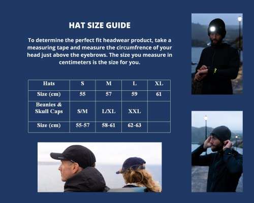 SEALSKINZ Bacton Waterproof Cold Weather Roll Cuff Beanie L/XL