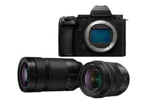 Panasonic S5IIX Body and 20-60mm F3.5-5.6 and 70-300mm F4.5-5.6 lenses with code