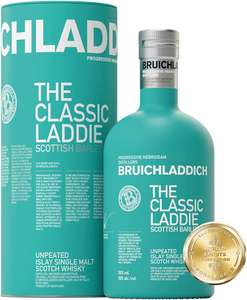 Bruichladdich The Classic Laddie Scottish Barley unpeated Islay Whisky 50% ABV 70cl £35 with voucher / £30.70 with Sub & Save @ Amazon