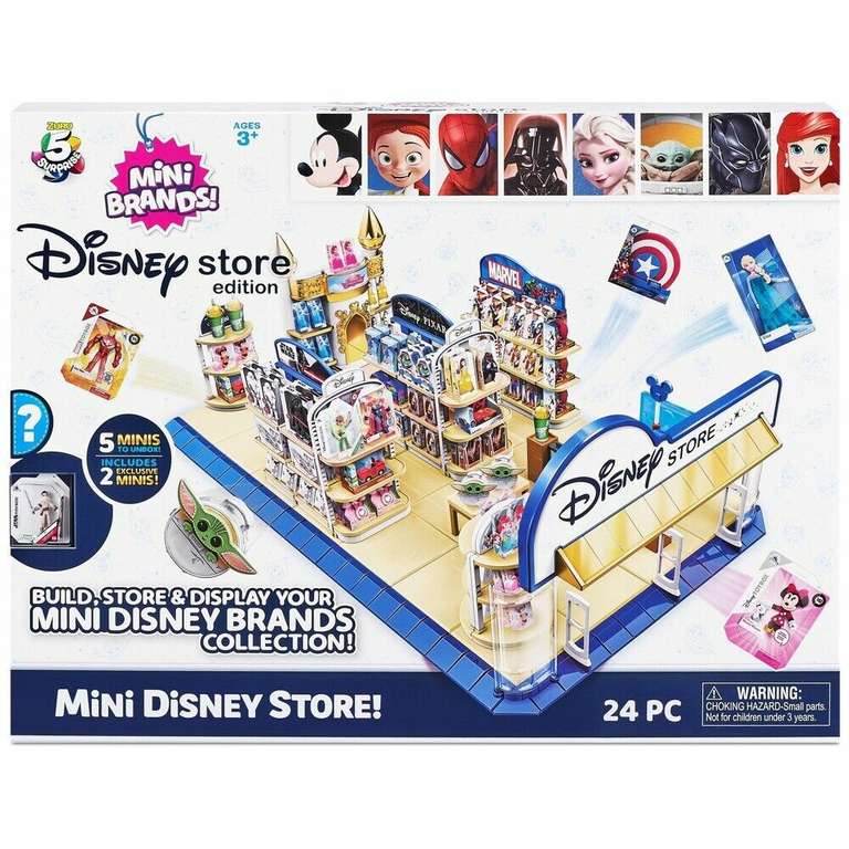 5 Surprise Disney Mini Brands Store - £17.50 @ Tesco Prince Avenue
