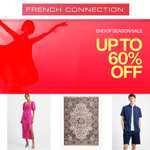 Sale - Up to 60% Off + Free Delivery Over £60 + Extra 20% Off With Code on The Last Chance Section - @ French Connection