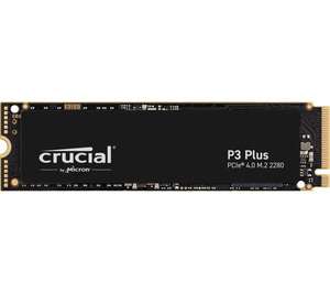 Crucial P3 Plus 4TB M2 SSD ( PCIe 4.0 / NVMe / upto 5000Mbps read speeds ) £189.99 / P3 ( PCIe 3.0 ) £179.99