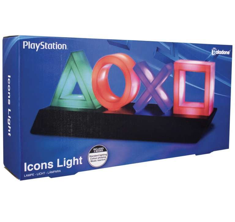 playstation icon light argos