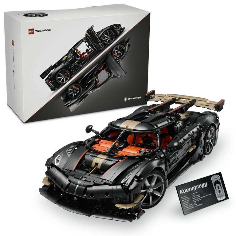 LEGO Technic Koenigsegg Sadair's Spear Megacar Set 42232