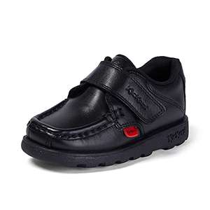 Kickers Boy's Fragma Strap Leather Shoes size 11