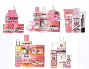Soap & Glory The Pink Pamper, Prep,Handbag Essentials,Scent from paradise,Bundles from £10+£1.50 click & collect @ Boots