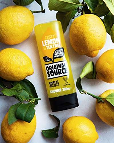 Original Source Lemon & Tea Tree Shower Gel 6x250ml (£5.70/£5.10 Subscribe & Save)