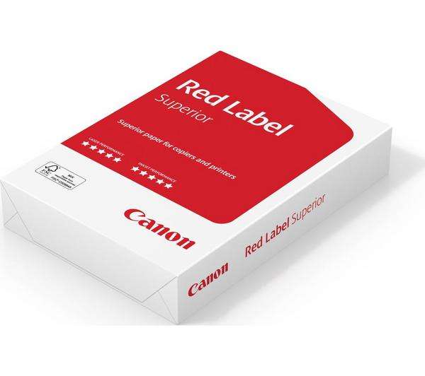 Canon Red Label Superior (500/A4) - 5 for £20 instore @ Currys, Wiltshire