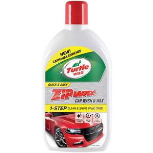 Turtlewax Zip Wax Car Wash & Wax 1Ltr - £1.38 with free collection @ Euro Car Parts
