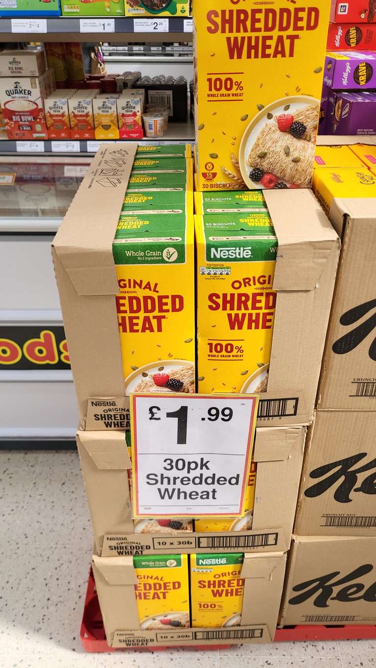 Shredded wheat pack of 30 biscuits in Montrose