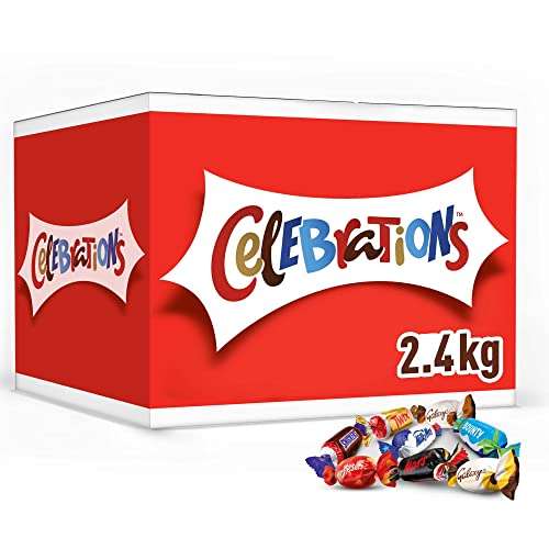 Celebrations Chocolate Bulk Box, Chocolate Gift, 2.4kg - £19.99 @ Amazon