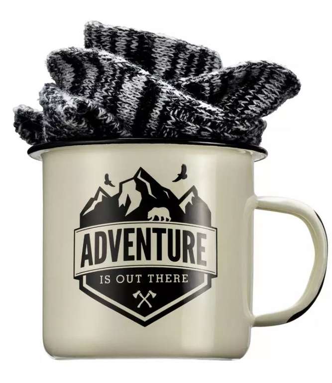 Fizz Creations Adventurer Mug and Socks Set - £1.50 with click & collect (Very limited availability) @ Argos