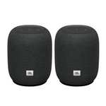 JBL Link Music Bundle - WiFi & Bluetooth,Chromecast and Airplay 2 speakers – Black - 10 % off £57.45 with code (UK Mainland) at leap2c ebay