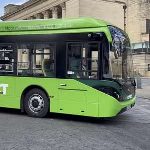 Sheffield City Centre - Free electric bus - from 08/04