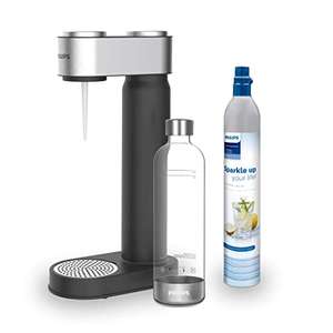 Philips Water ADD4902BK/10 GoZero Sparkling Water Maker, Plastic, 1 Liter, Black (Soda Stream compatible) £50.47 @ Amazon