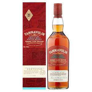 Tamnavulin Sherry Cask Single Malt Scotch Whisky 70cl £20 @ Morrisons