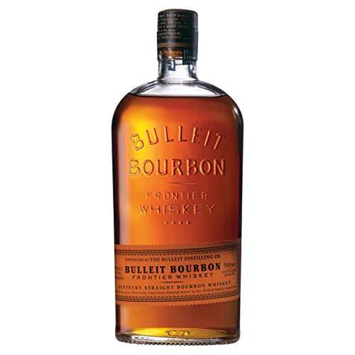 Bulleit Bourbon Frontier Whiskey 70cl, 45% ABV - £20 @ Amazon