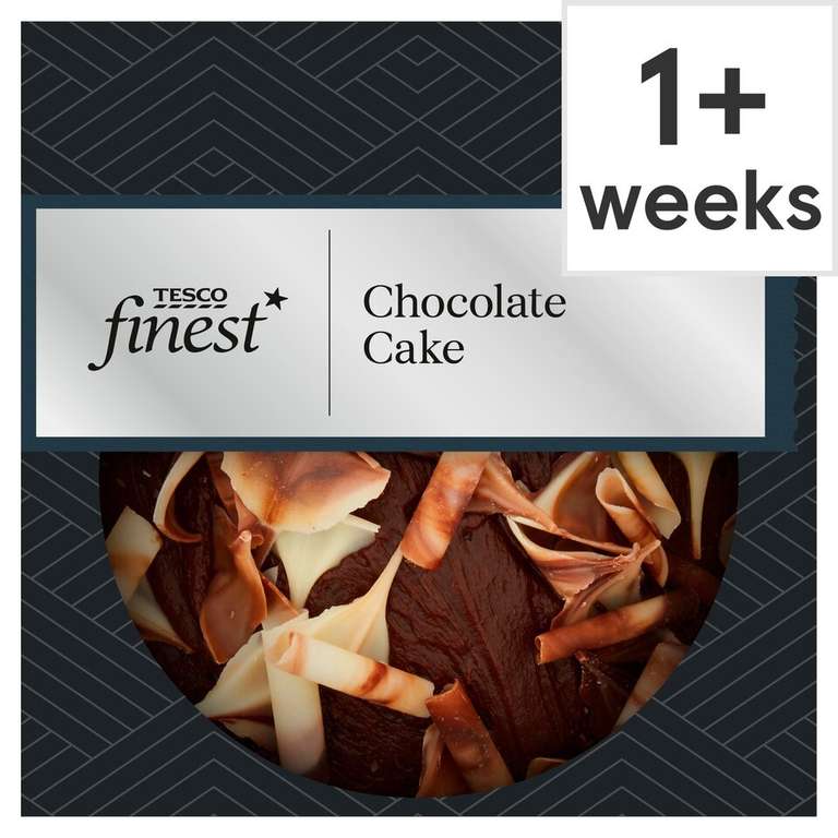 Tesco Finest Chocolate Cake - clubcard Price