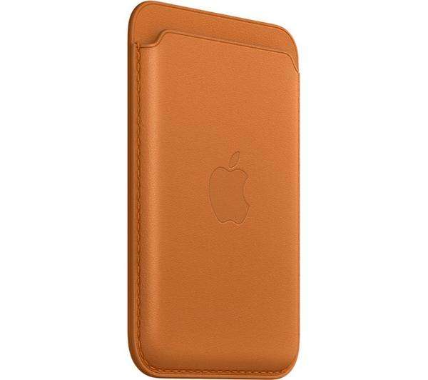 APPLE iPhone Leather Wallet with MagSafe - Golden Brown + 3 Months Apple Music - £19.97 Free Collection @ Currys