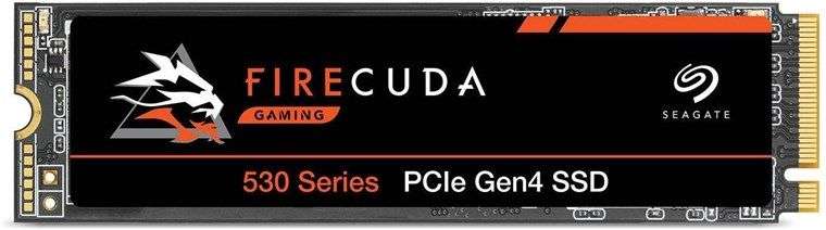 1TB - Seagate Firecuda 530 PCIe Gen 4 x4 NVMe SSD - 7300MB/s, 3D TLC, 1GB Dram Cache, 1275 TBW (PS5 Compatible) - £76.34 @ Currys Business