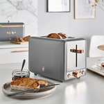 Swan: Carlton 2 Slice Toaster - Rose Gold £24.99 + £3.49 Delivery @ Home Bargains