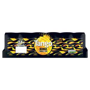 Tango Mango Sugar Free, 24x330ml (10% S&S £6.17 & 15% S&S £5.82)