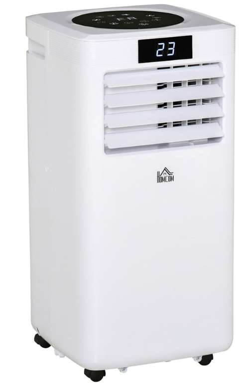 HOMCOM 10000BTU White Portable Air Conditioner with Wheels - £99 + £4.95 delivery @ Wilko