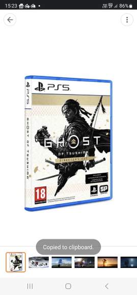 Ghost of Tsushima Directors Cut PS5 + Free Collection