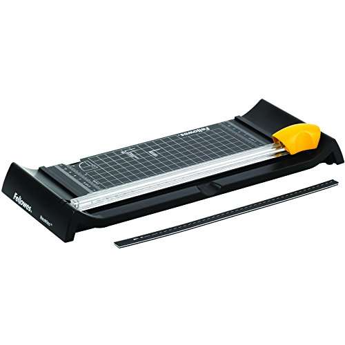 Fellowes 5412701 Neutrino Rotary Trimmer with SafeCut Blade, Black, Standard £10.99 at Amazon