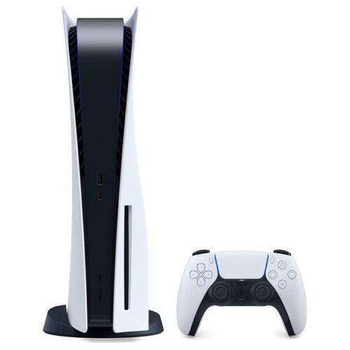 Sony PlayStation 5 Disc Version Console - White - Refurbished Good - stockmustgo