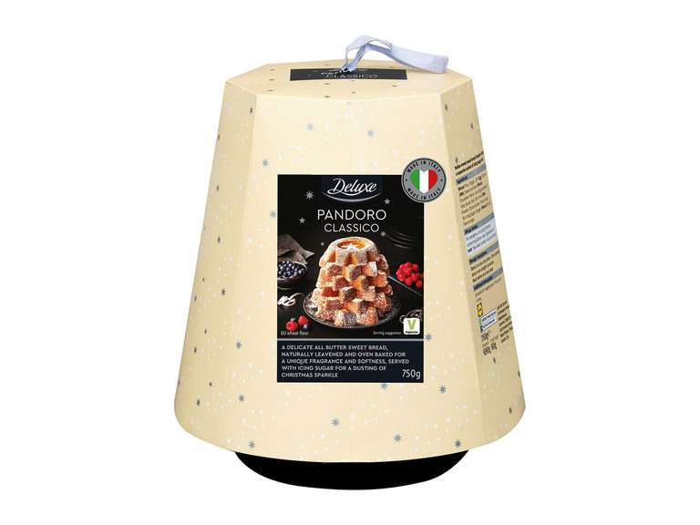 Deluxe Pandoro/Christmas cake nationwide in store - £4.99 @ LIDL