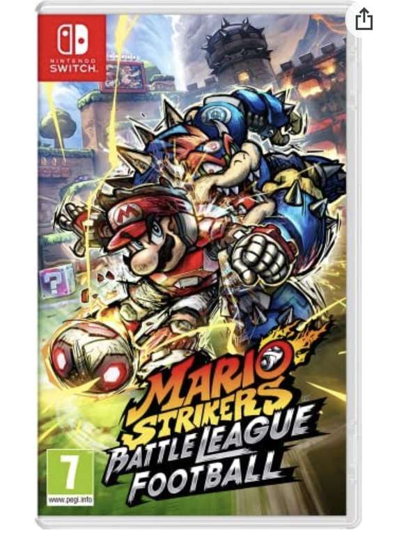 Mario Strikers: Battle League Football (Nintendo Switch) - £37.79 using voucher @ Amazon