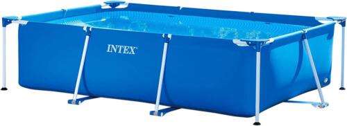 Intex 28272 Metal Frame Rectangular Pool without Filter Pump, 3834 L, Blue - £79.99 delivered using code @ Spreetail / eBay