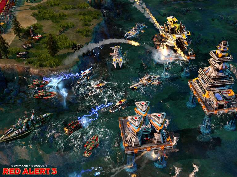 Command and Conquer Red Alert 3 / Tiberium Wars PC/Steam both £1.89