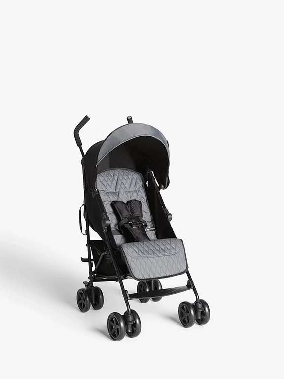 John Lewis ANYDAY Everyday Stroller - Charcoal £54 at John Lewis